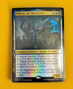 Wilhelt, the Rotcleaver Commander: Innistrad: Midnight Hunt Foil - Image 1