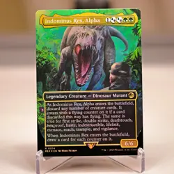 Indominus Rex, Alpha FOIL #14 | REX Jurassic World Collection | MTG - Image 1