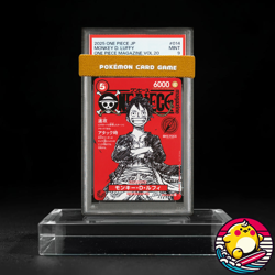 PSA 9 One Piece Magazine Vol.20 Promo Monkey D Luffy SR ST21-014 Japanese Card - Image 1