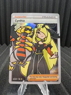 Cynthia #34 - Holo Foil Gen 1 - After Skool Hobby Fan Art - Pokemon - Image 1