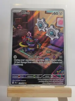 Pokemon TCG - Klink 139/086 Illustration Rare - S&V Black Bolt - Near Mint - Image 1