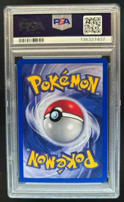 2000 Pokemon Gym Heroes Lt. Surge's Fearow Holo #7/132 PSA 7 - Image 2