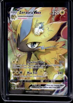 2023 Pokemon SWSH Crown Zenith Zeraora VM Galarian Gallery #GG42/GG70 - Image 1