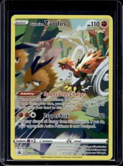 2019-2023 Pokemon SWSH Black Star Promos Galarian Zapdos #SWSH283 - Image 1