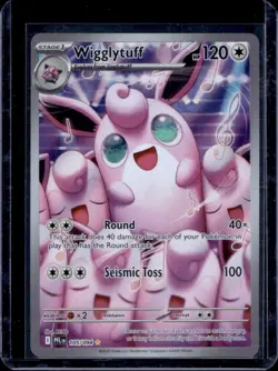 2025 Pokemon Phantasmal Flames Wigglytuff Illustration Rare #105/094 - Image 1