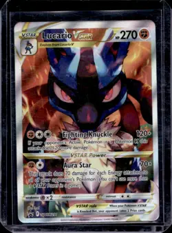 2019-2023 Pokemon SWSH Black Star Promos Lucario VST #SWSH291 - Image 1