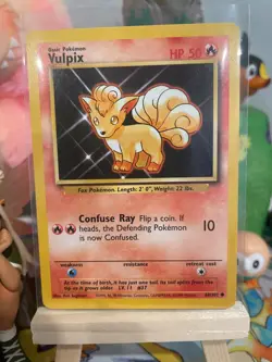 Vulpix (68/102) - Base Set Unlimited - Pokemon TCG - NM - Image 1