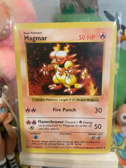 Magmar Shadowless (36/102) - Base Set Unlimited - Pokemon TCG - NM - Image 1