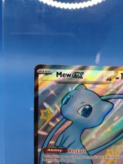 Pokemon TCG Mew EX 216/091 Paldean Fates Full Art Shiny Ultra Rare NM Condition - Image 3