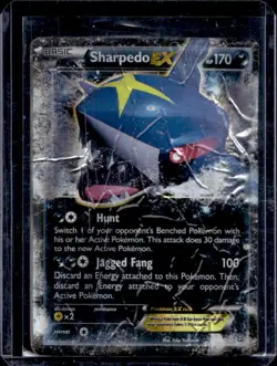 2015 Pokemon XY Primal Clash Sharpedo #91/160 - Image 1