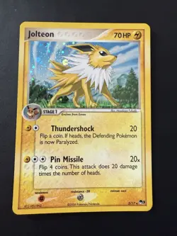 Pokemon TCG 2006 Pop Series Jolteon 3 Rare Holo 3/17 NM - Image 1