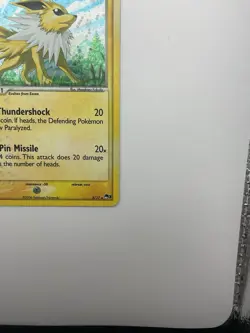 Jolteon 3/17 Pop Series 3 Holo Rare Pokemon TCG MP - Image 3