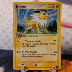 Pokemon Tcg Jolteon 3/17 Holo 2006 POP Series 3 - MP/HP - Image 1