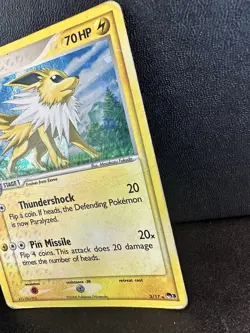 Pokemon TCG POP Series 3 Promos Jolteon 3/17 Cosmos Holo HP - Image 2