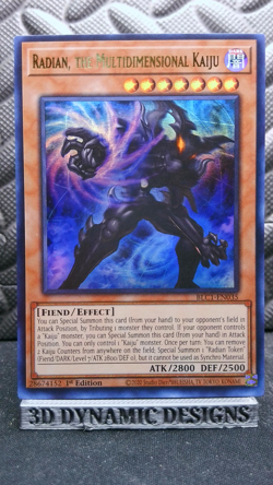 | Yugioh Radian, the Multidimensional Kaiju BLC1-EN035 1st Ultra Rare NM 🔥 | - Image 1