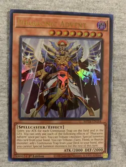 Yugioh x1 Pharaonic Advent MP24-EN184 1st Ed Ultra Rare (Near Mint!) - Image 1