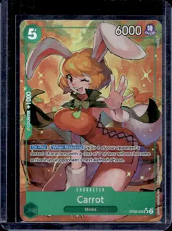 2024 One Piece Two Legends Carrot A Super Rare #OP08-023 - Image 1