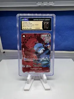 Trafalgar Law (Winner Pack Vol. 7) PR One Piece Promo P-017 CGC pristine 10 - Image 1