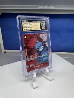 Trafalgar Law (Winner Pack Vol. 7) PR One Piece Promo P-017 CGC pristine 10 - Image 2