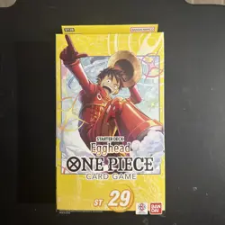 One Piece Starter Deck Egghead English St-29 Brand New Factory Sealed Bonus Pack - Image 1