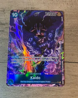 One Piece TCG English Kaido Alternate Art OP04-044 Kingdoms of Intrigue SR - Image 1
