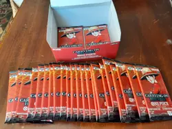 24x One Piece TCG OP13 Carrying On His Will - likely dead booster packs - Image 3