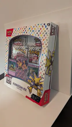 Pokemon TCG, Scarlet & Violet 151 Alakazam EX Collection Box Factory Sealed - Image 2