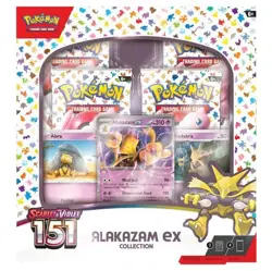 Pokemon TCG Scarlet & Violet: 151 Alakazam Ex Collection Box FACTORY SEALED NEW - Image 1