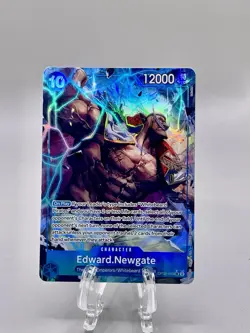 Edward Newgate OP08-043 Parallel Alt Art SR Two Legends One Piece NM English - Image 1