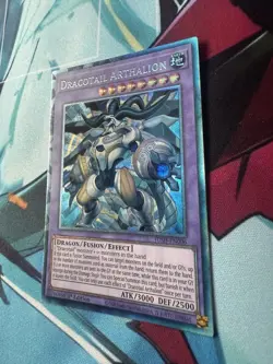 Dracotail Arthalion (CR) JUSH-EN006 Justice Hunters 1st Edition Near Mint - Image 2