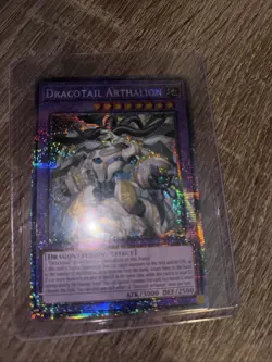 Dracotail Arthalion (Starlight Rare) JUSH-EN006 Justice Hunters 1st Edition - Image 1