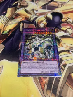 Dracotail Arthalion (Starlight Rare) JUSH-EN006 Justice Hunters 1st Edition - Image 3