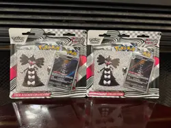 Pokemon Scarlet Violet White Flare Tech Sticker Collection 3 Pack Blister - NEW - Image 1