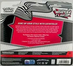Pokemon TCG: Scarlet & Violet - White Flare - Tech Sticker Collection - Image 2