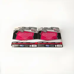 Pokemon TCG Scarlet Violet White Flare 3Pk Blister Tech Sticker Collection Lot 2 - Image 2