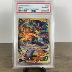Sabo OP07-118 SEC 500 Years in the Future - ONE PIECE Card Game English PSA 10 - Image 1