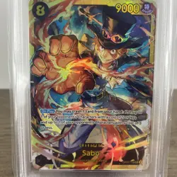 Sabo OP07-118 SEC 500 Years in the Future - ONE PIECE Card Game English PSA 10 - Image 2