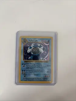 Pokemon Tcg Poliwrath 013/102 Base Set (Shadowless) Holo MP - Image 1