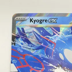 Pokemon TCG Kyogre ex 178 SV Scarlet & Violet Black Star Promo Double Raren Card - Image 5