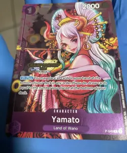 Yamato Championship 2024 Event Pack P-046 PR Promo Card One Piece Tcg Luffy - Image 4
