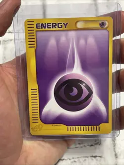 Pokemon Japanese McDonald's NON HOLO Psychic Energy E Reader 2002 Promo Card MP - Image 1