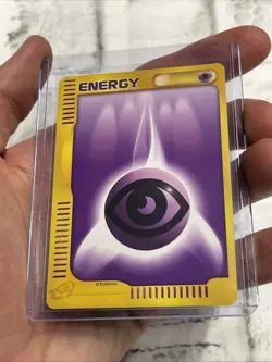 Pokemon Japanese McDonald's NON HOLO Psychic Energy E Reader 2002 Promo Card MP - Image 2