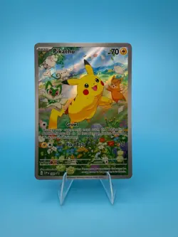 Pokemon Pikachu TCG SVP 088 Black Star Promo Card Paldea Adventure Chest - Image 1