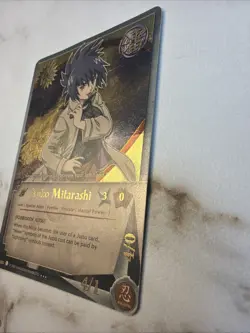 Naruto CCG Anko Mitarashi FOIL Very Good Condition Lightning Ninja Card - Image 3