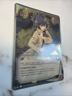Naruto CCG Anko Mitarashi FOIL Very Good Condition Lightning Ninja Card - Image 4