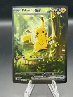 Pikachu ex 276/217 SIR Secret Pokemon Ascended Heroes IN HAND #2 - Image 1
