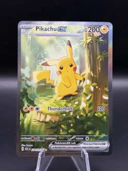 Pikachu ex 276/217 SIR Secret Pokemon Ascended Heroes IN HAND - Image 1
