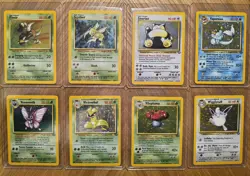 100% Complete Vintage 1999 Jungle Set Unlimited 64/64 WOTC Pokemon Cards TCG - Image 2