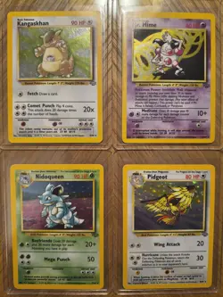 100% Complete Vintage 1999 Jungle Set Unlimited 64/64 WOTC Pokemon Cards TCG - Image 5