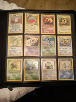Full Complete Jungle Set 64/64 set Pokemon Cards WOTC TCG 1999 in vault X binder - Image 1